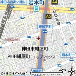 東京都千代田区神田東松下町14周辺の地図