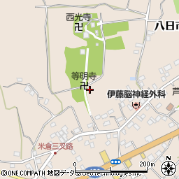 千葉県匝瑳市八日市場ホ周辺の地図