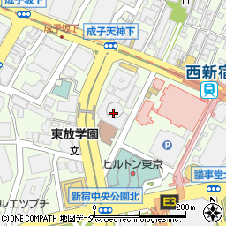〒163-6031 東京都新宿区西新宿 住友不動産新宿オークタワー（３１階）の地図