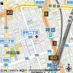 パラカ神田多町第１駐車場周辺の地図