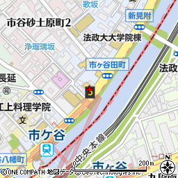 薬局くすりの福太郎市谷田町店周辺の地図