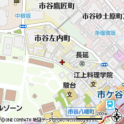 東京都新宿区市谷左内町28周辺の地図