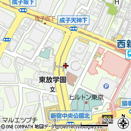 東京都新宿区西新宿6丁目周辺の地図