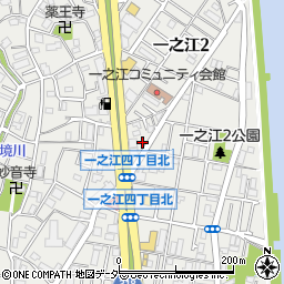 東京都江戸川区一之江2丁目5-14周辺の地図