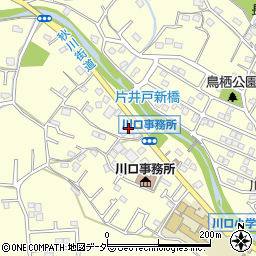 ファミリーマート八王子川口町店周辺の地図