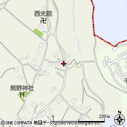 千葉県四街道市内黒田61周辺の地図