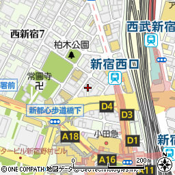 鉄板酒場 鐵一 てついち 西新宿店周辺の地図