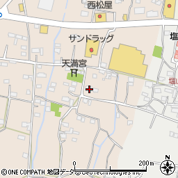 山梨県甲州市塩山下塩後968周辺の地図