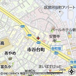 東京都新宿区市谷台町9-2周辺の地図