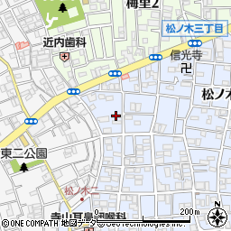 コーポ・オーク周辺の地図