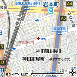 東京都千代田区神田富山町8周辺の地図