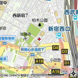 株式会社アザレインターナショナル　東京支社周辺の地図
