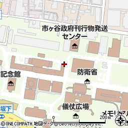 吉野家 市谷本村町店周辺の地図