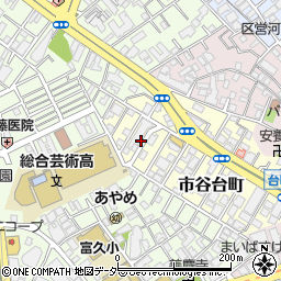 東京都新宿区市谷台町20周辺の地図