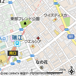 東京都江戸川区南篠崎町3丁目2-7周辺の地図