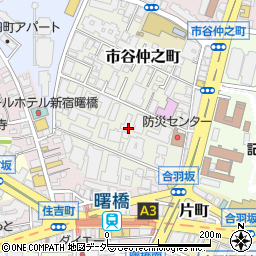 東京都新宿区市谷仲之町2周辺の地図