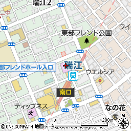 江戸川保健所　東部健康サポートセンター周辺の地図