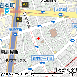 東京都千代田区岩本町周辺の地図