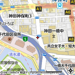 東京都千代田区神田神保町3丁目29周辺の地図