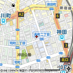 東京都千代田区神田多町2丁目9周辺の地図