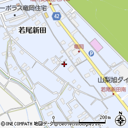 山梨県韮崎市龍岡町若尾新田729-7周辺の地図