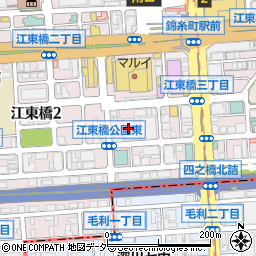 セブンイレブン墨田江東橋３丁目店周辺の地図