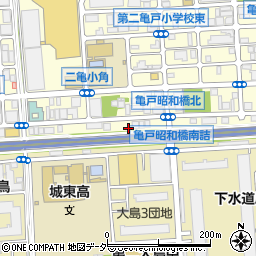 鉄電塗装株式会社　東京支店周辺の地図