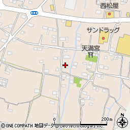 山梨県甲州市塩山下塩後517周辺の地図