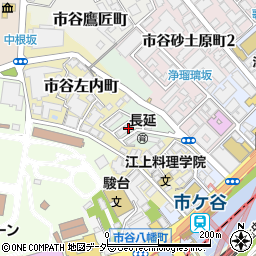 東京都新宿区市谷長延寺町8周辺の地図