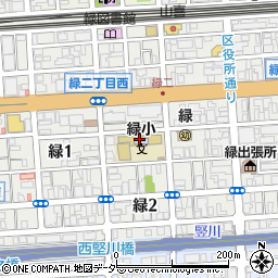 墨田区立緑小学校周辺の地図