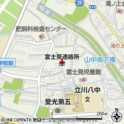 立川市富士見連絡所周辺の地図