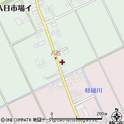千葉県匝瑳市八日市場イ452周辺の地図