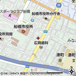株式会社育伸社　千葉営業所周辺の地図