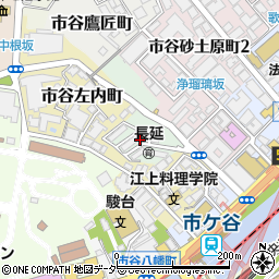 東京都新宿区市谷長延寺町周辺の地図
