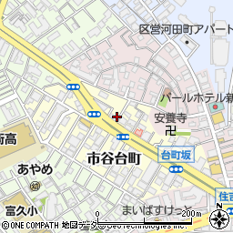 東京都新宿区市谷台町11周辺の地図