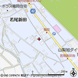 山梨県韮崎市龍岡町若尾新田729周辺の地図