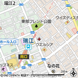 東京都江戸川区南篠崎町3丁目7周辺の地図