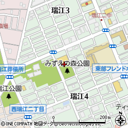 東京都江戸川区瑞江4丁目29周辺の地図