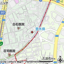 東京都中野区本町1丁目11周辺の地図