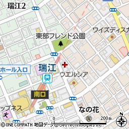 東京都江戸川区南篠崎町3丁目7-3周辺の地図
