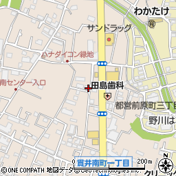 ドミノ・ピザ　小金井貫井坂下店周辺の地図