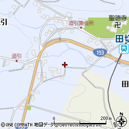 長野県上伊那郡飯島町追引周辺の地図