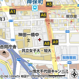 小学館不動産株式会社　営業周辺の地図