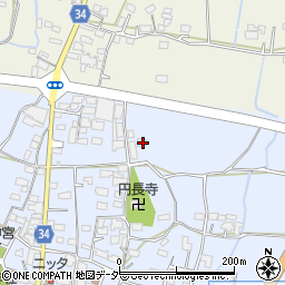 山梨県甲州市塩山熊野317周辺の地図