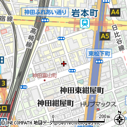 東京都千代田区神田東松下町31周辺の地図
