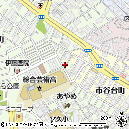 東京都新宿区市谷台町22-6周辺の地図