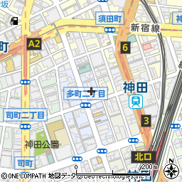 東京都千代田区神田多町2丁目6周辺の地図
