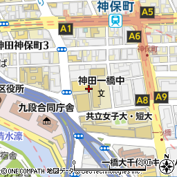 東京都千代田区一ツ橋2丁目6周辺の地図
