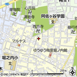 Ｆｏｒｅｓｔ新高円寺周辺の地図