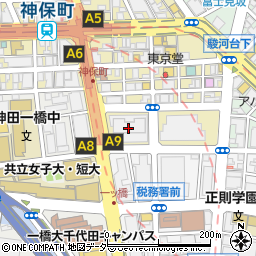 まいばすけっと神保町駅前店周辺の地図
